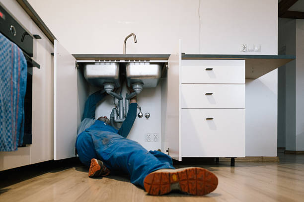 Professional Drain Cleaning technician working in Garden City, SC
